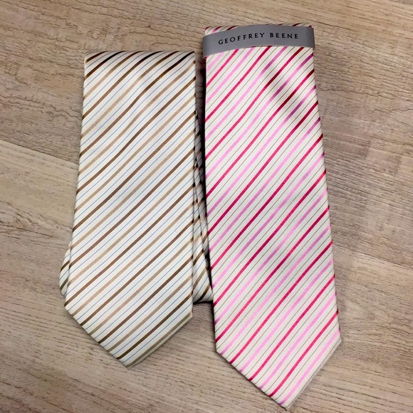 Geoffrey Beene Men’s Tie Bundle - Picture 1 of 4